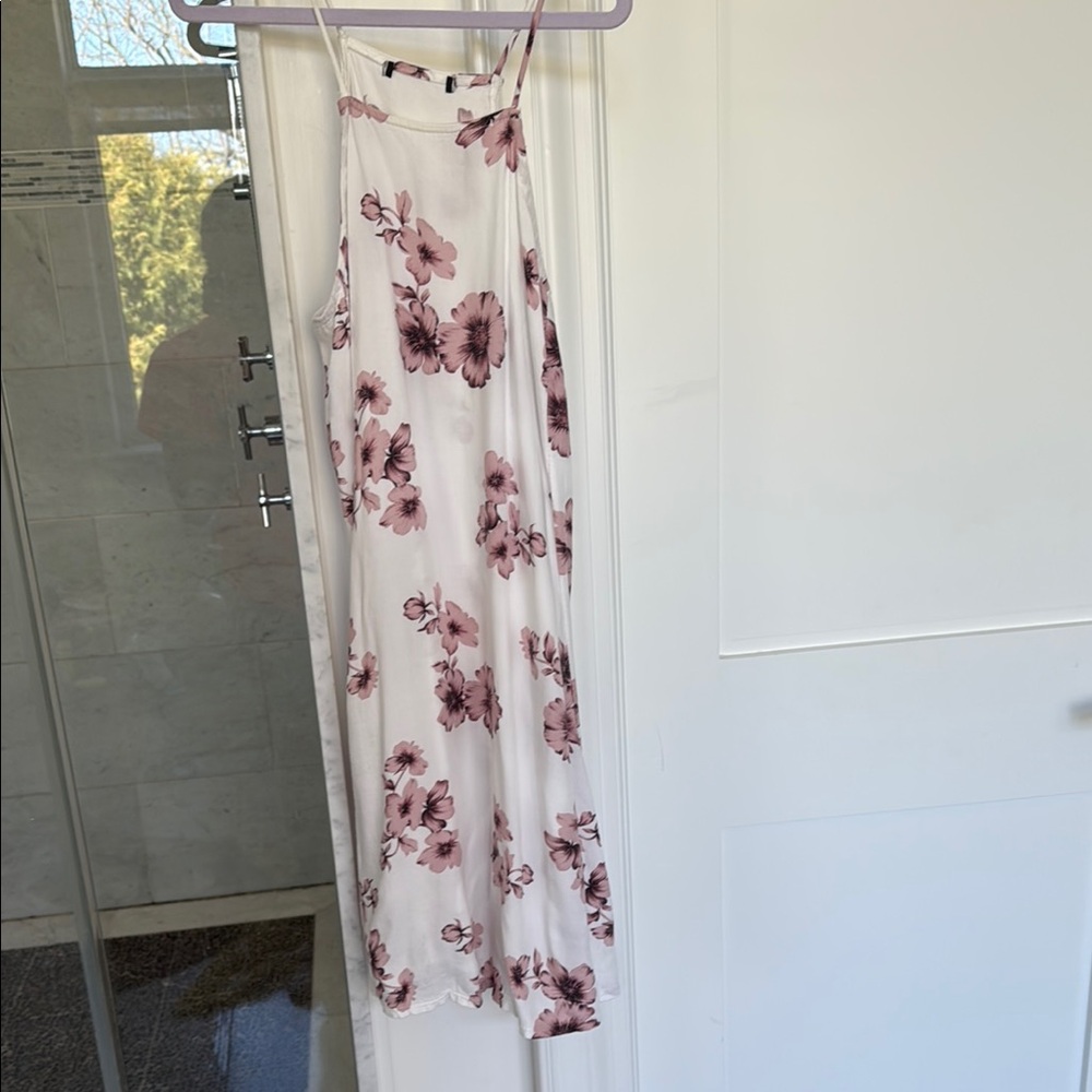 Floral Halter Dress